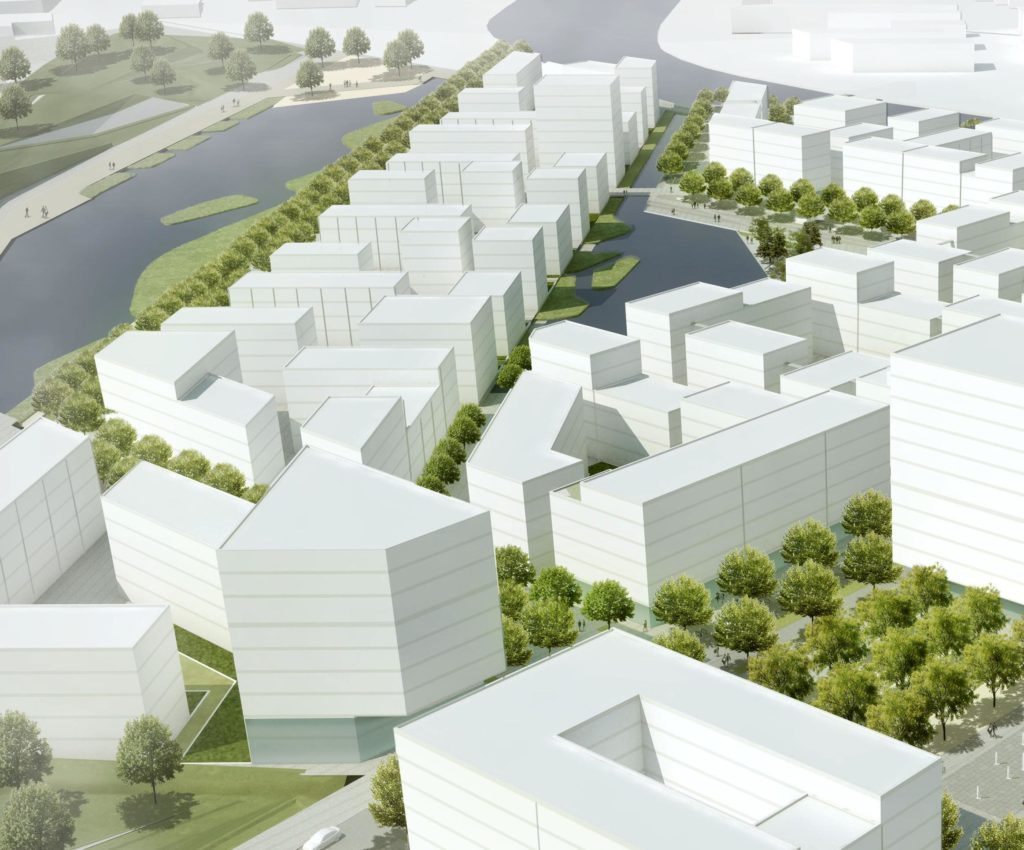 Heilbronn Neckarbogen Interessensbekundung Ausschnitt Perspektive