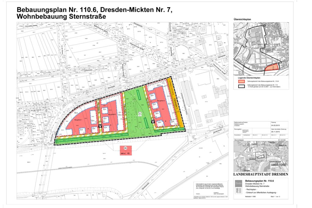 B-Plan 110.6 Auslagefassung