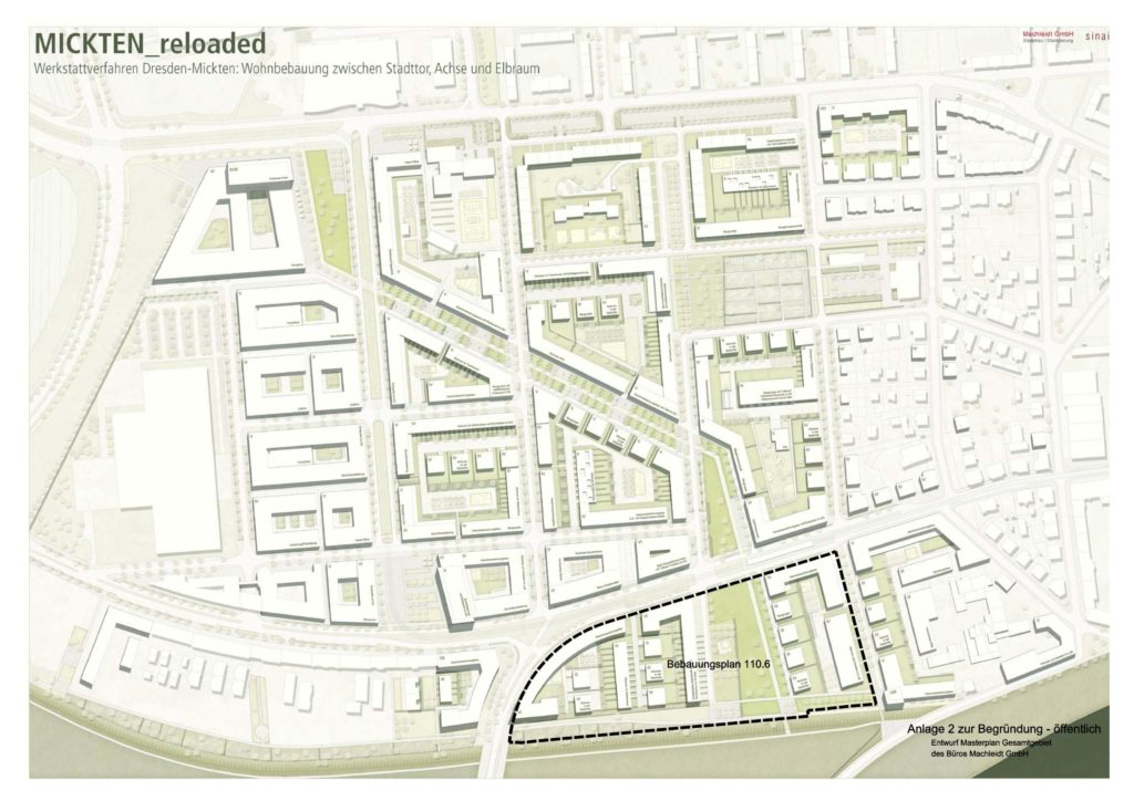 Dresden Mickten Masterplan &Uuml;berarbeitung Machleidt GmbH